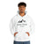 High Peak Apparel Black and White Classic Mountain Hoodie - Original Collection