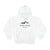 High Peak Apparel Black and White Classic Mountain Hoodie - Original Collection